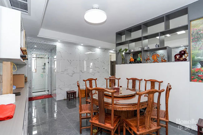 126㎡三居，兩廳變?nèi)龔d+雙風(fēng)格融合，戶型還能這樣設(shè)計(jì)